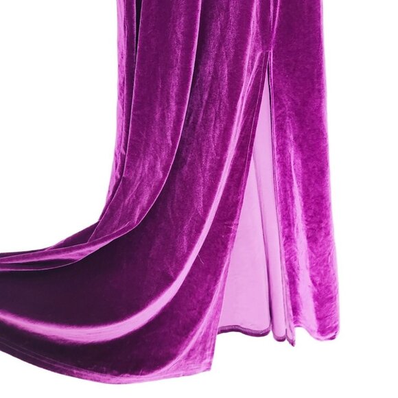 ZAN.STYLE Royal Purple Maxi Dress XL - Picture 3 of 8